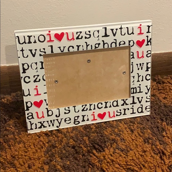Alphabet “I ❤️ U” Picture Frame - Picture 1 of 6